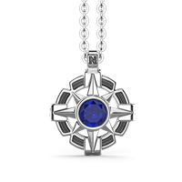 Collana Zancan Uomo cosmostone in Argento Lapislazzulo EXC626-L - EXC626-L
